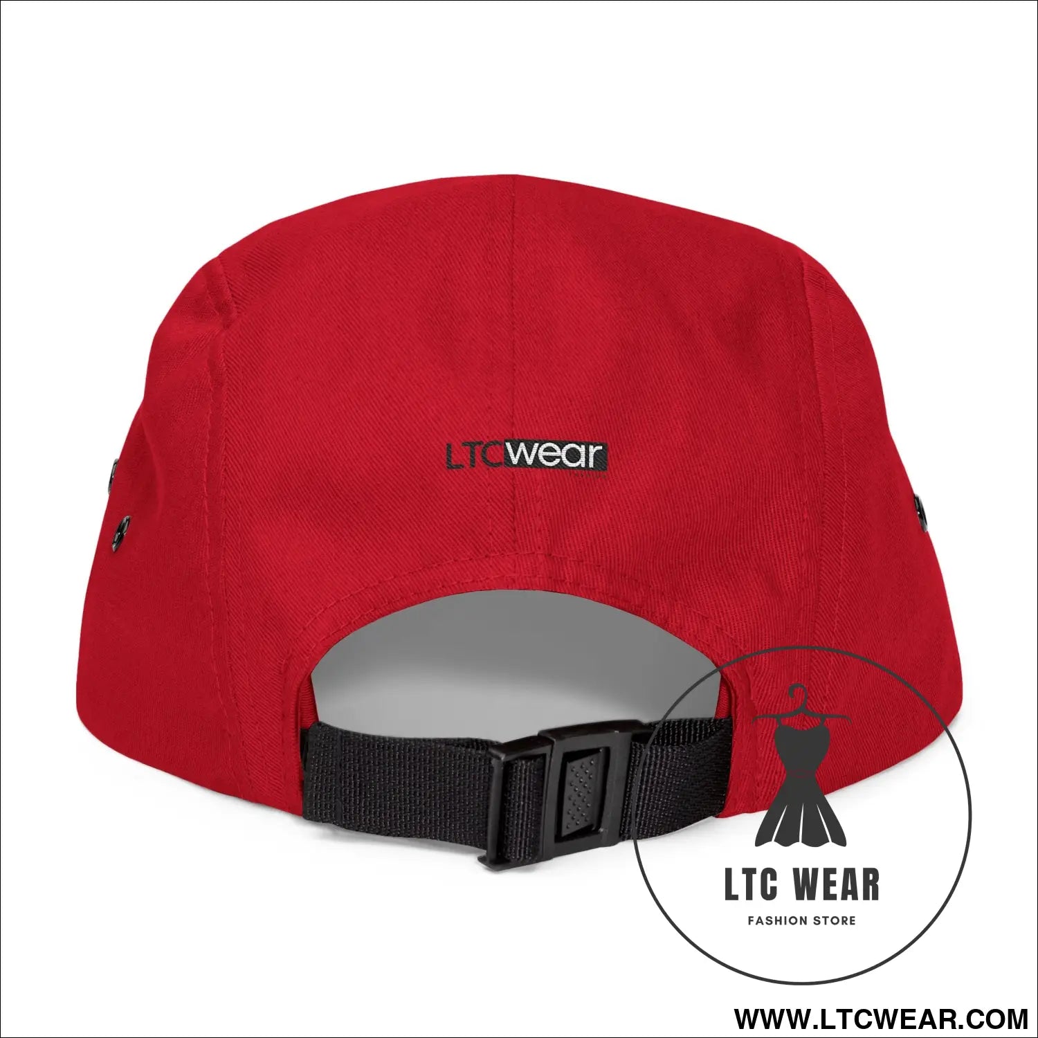 Embroidered 5-panel cotton cap l.t.c wear camper hat - hats