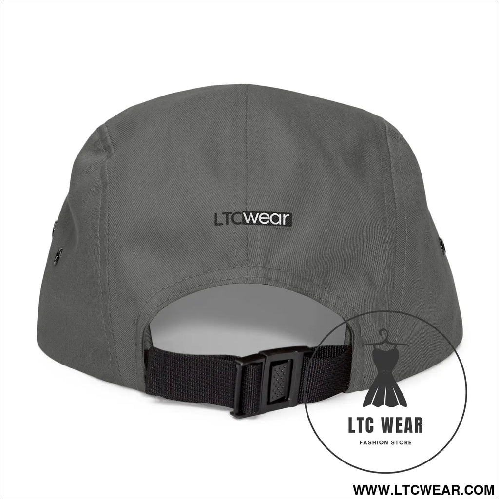 Embroidered 5-panel cotton cap l.t.c wear camper hat - hats