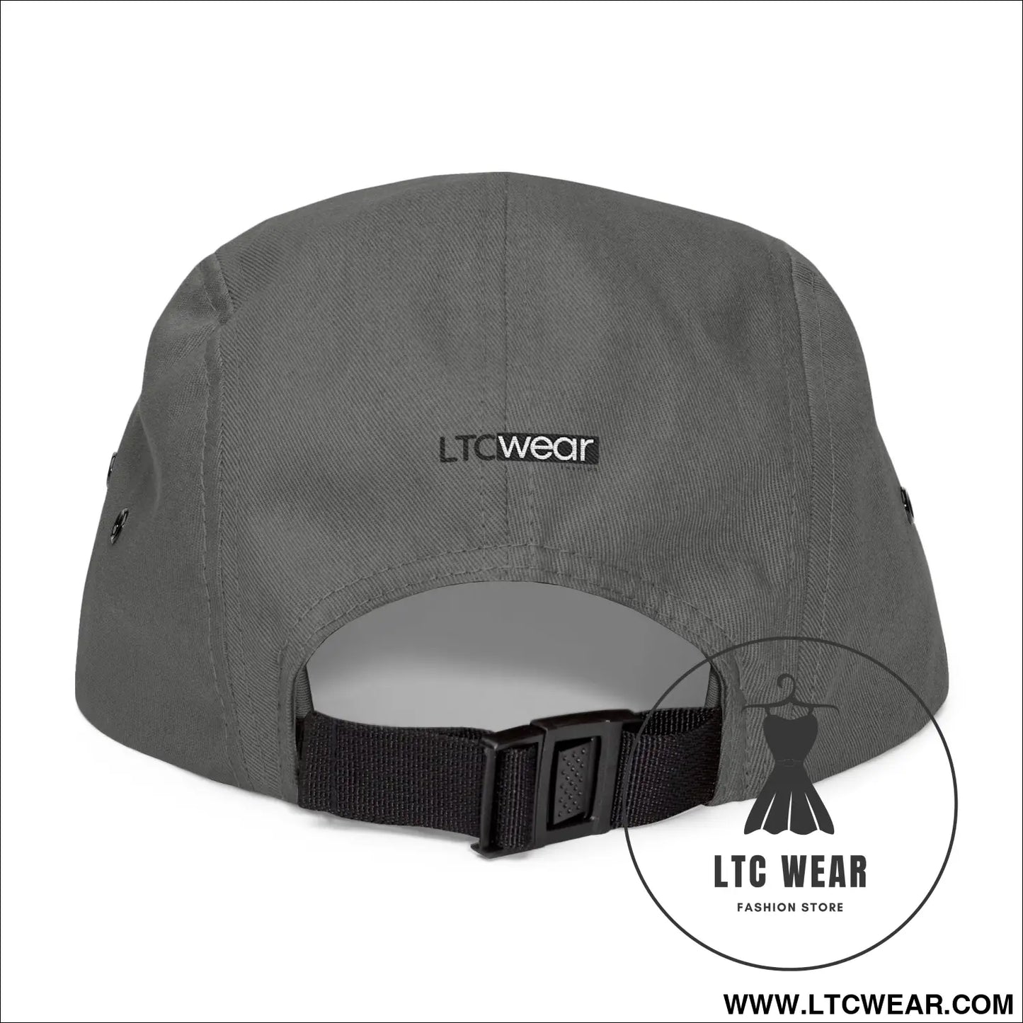 Embroidered 5-panel cotton cap l.t.c wear camper hat - hats