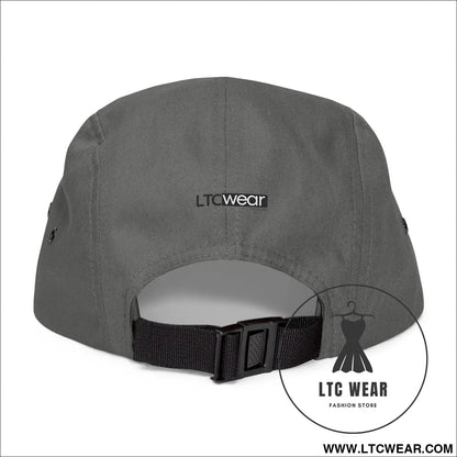 Embroidered 5-panel cotton cap l.t.c wear camper hat - hats