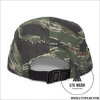 Embroidered 5-panel cotton cap l.t.c wear camper hat - hats