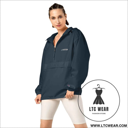 Embroidered Champion Packable Jacket