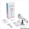 Ems body sculpting device with 5 modes rechargeable far infrared & ultrasonic fat burning slimming beauty instrument