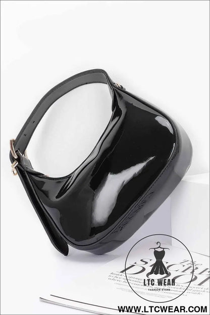 Enamel Hobo Bag