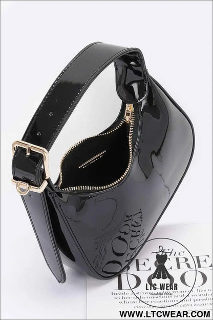 Enamel Hobo Bag