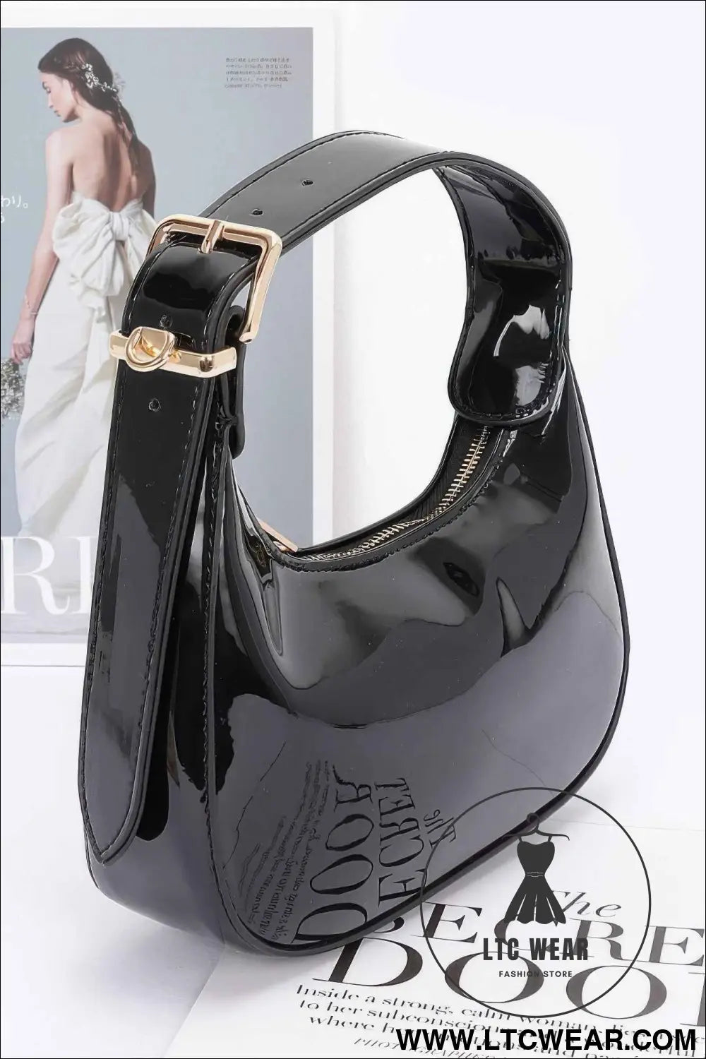 Enamel Hobo Bag