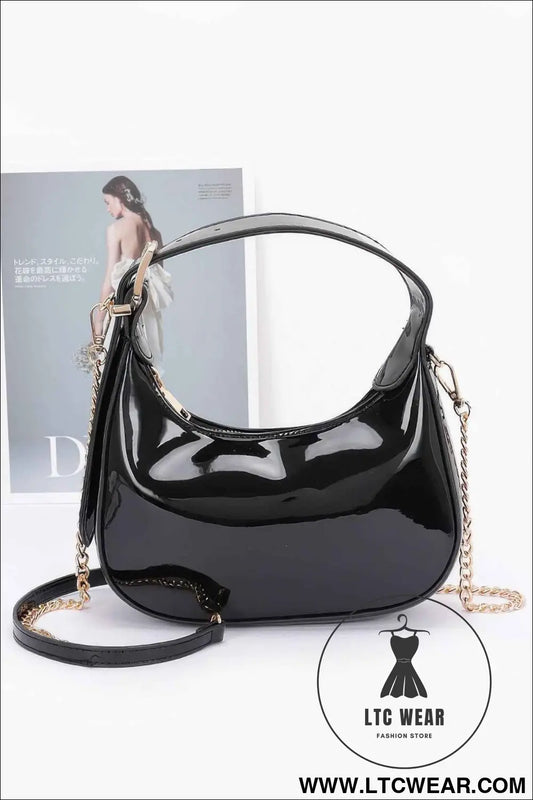 Enamel Hobo Bag