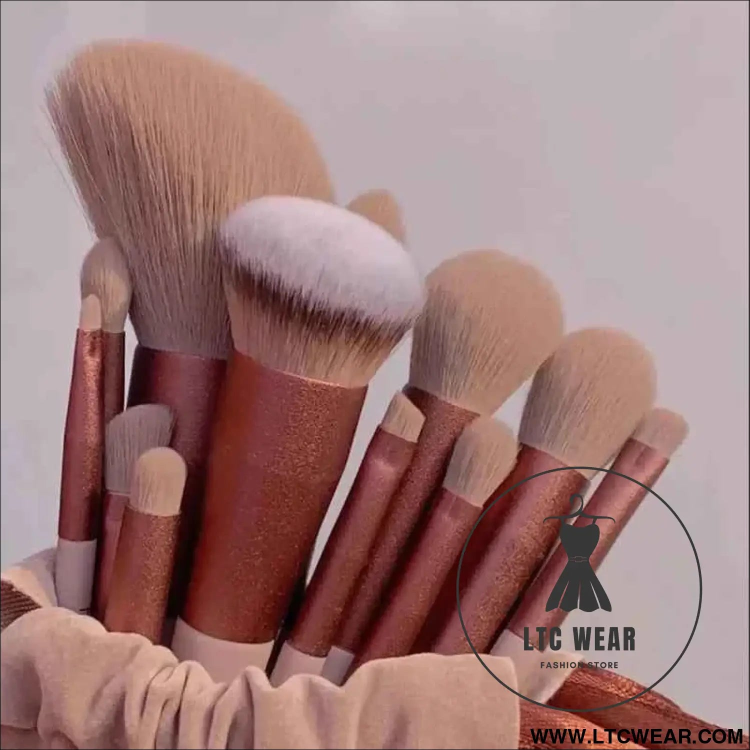 Essential 13-Piece Makeup Brush Set for Flawless Beauty