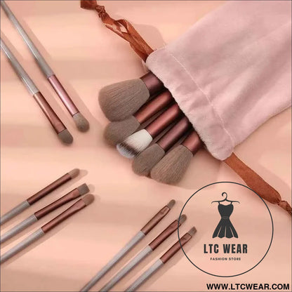 Essential 13-Piece Makeup Brush Set for Flawless Beauty