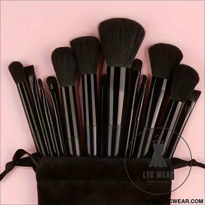 Essential 13-Piece Makeup Brush Set for Flawless Beauty - L.T.C Wear Online Fashion Store