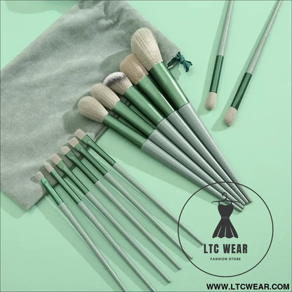 Essential 13-Piece Makeup Brush Set for Flawless Beauty - L.T.C Wear Online Fashion Store
