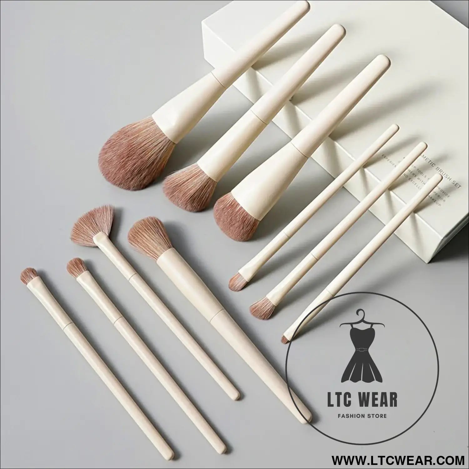 Essential 13-Piece Makeup Brush Set for Flawless Beauty - L.T.C Wear Online Fashion Store