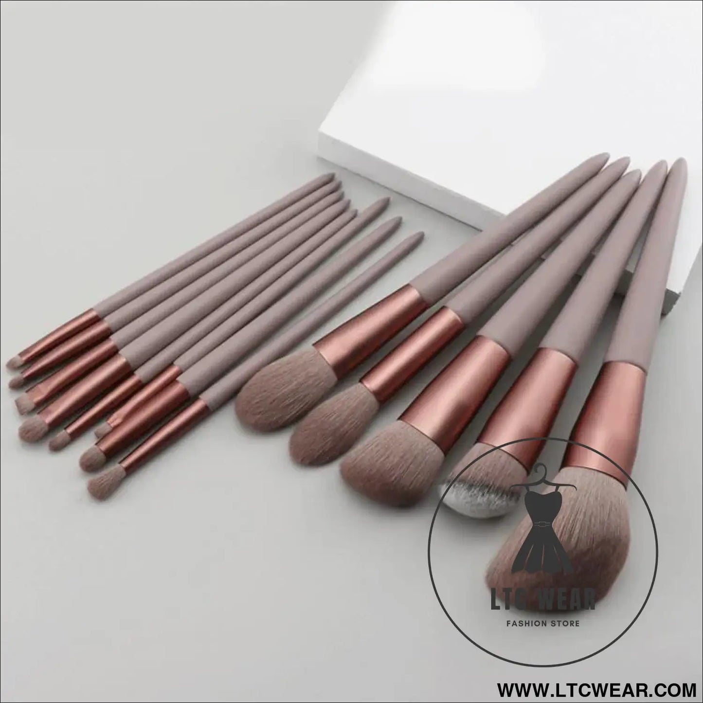 Essential 13-Piece Makeup Brush Set for Flawless Beauty - L.T.C Wear Online Fashion Store