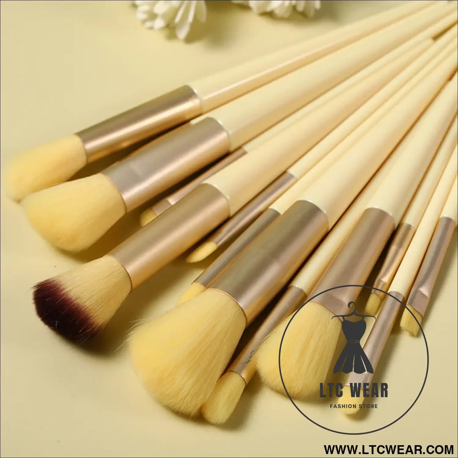 Essential 13-Piece Makeup Brush Set for Flawless Beauty - L.T.C Wear Online Fashion Store