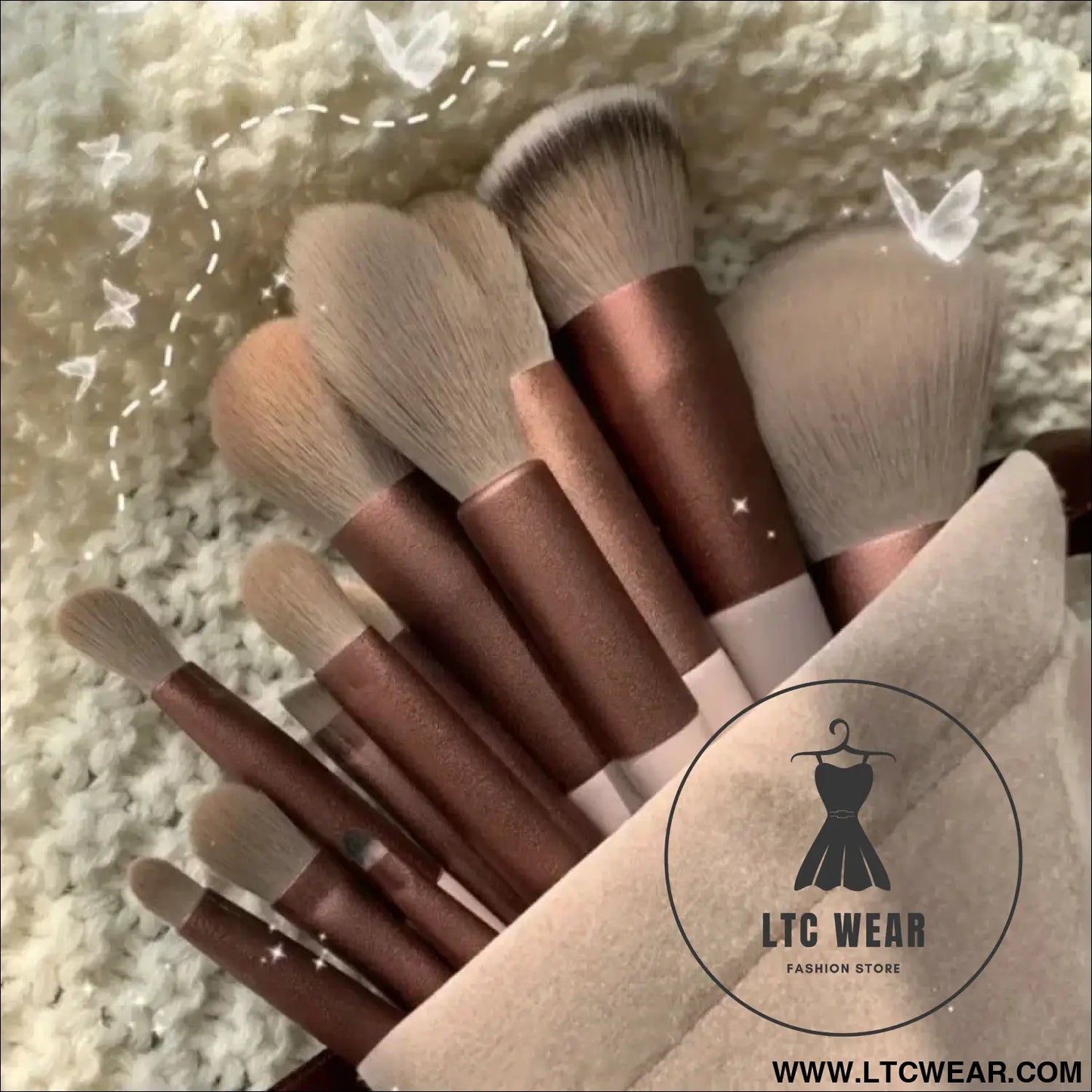 Essential Professional Makeup Brush Set for Flawless Application - L.T.C Wear Online Fashion Store
