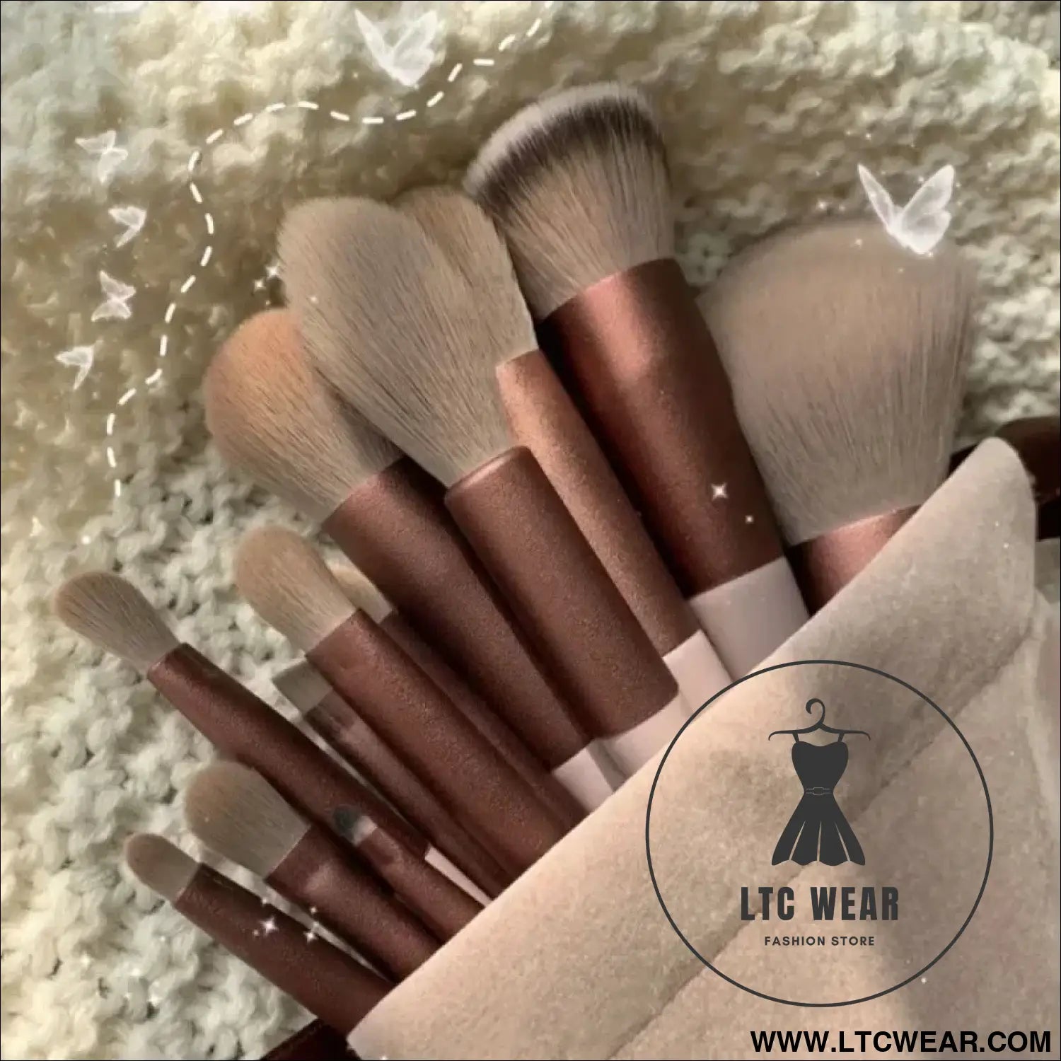 Essential Professional Makeup Brush Set for Flawless Application - L.T.C Wear Online Fashion Store