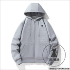 European and american zipper cardigan heating hoodie intelligent hooded five zone heating jacket outdoor warm electric