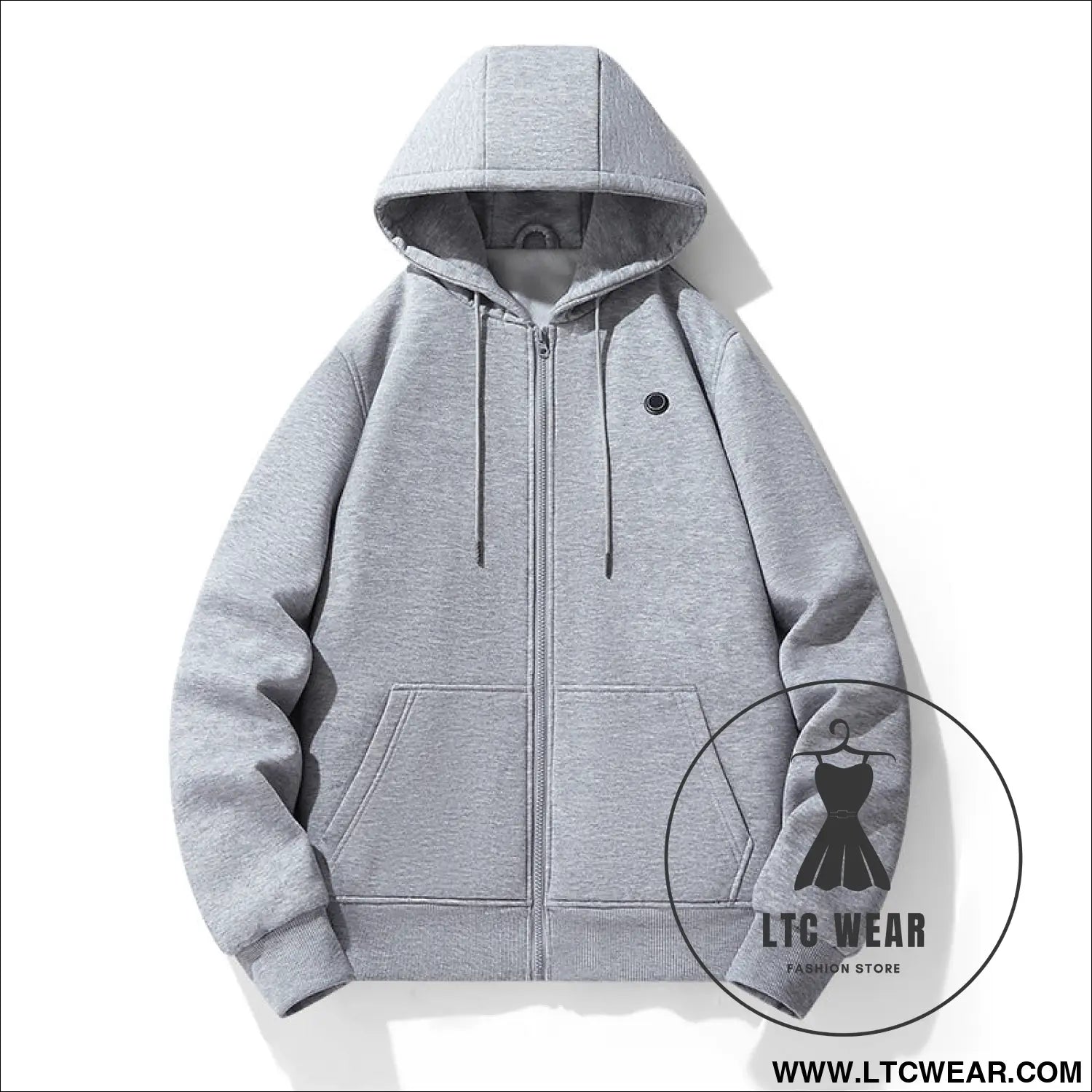 European and american zipper cardigan heating hoodie intelligent hooded five zone heating jacket outdoor warm electric