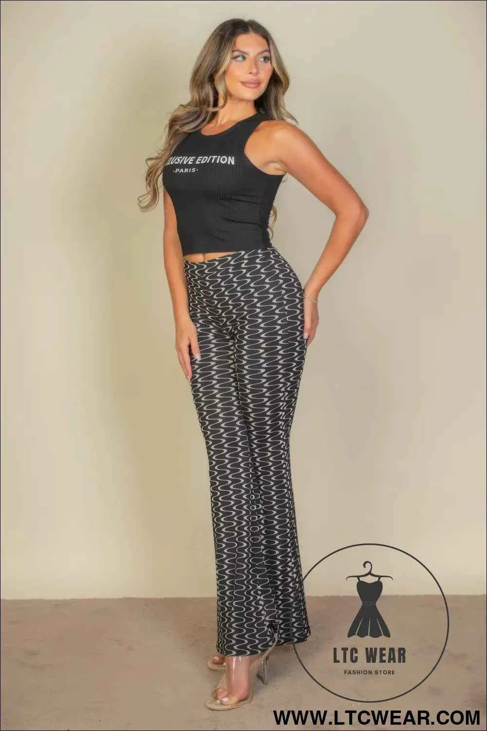 Exclusive Edition Rib Tank Graphic Top