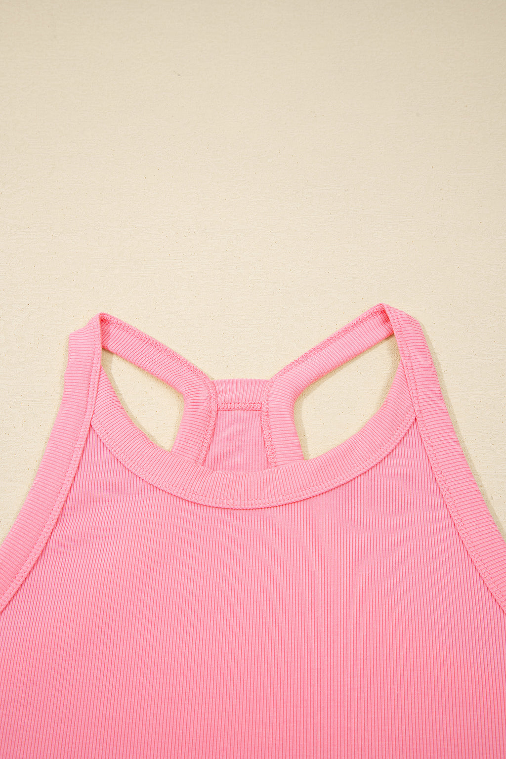 Green Slim Tank Top Elastic Waist Mini Skort 2pcs Outfit
