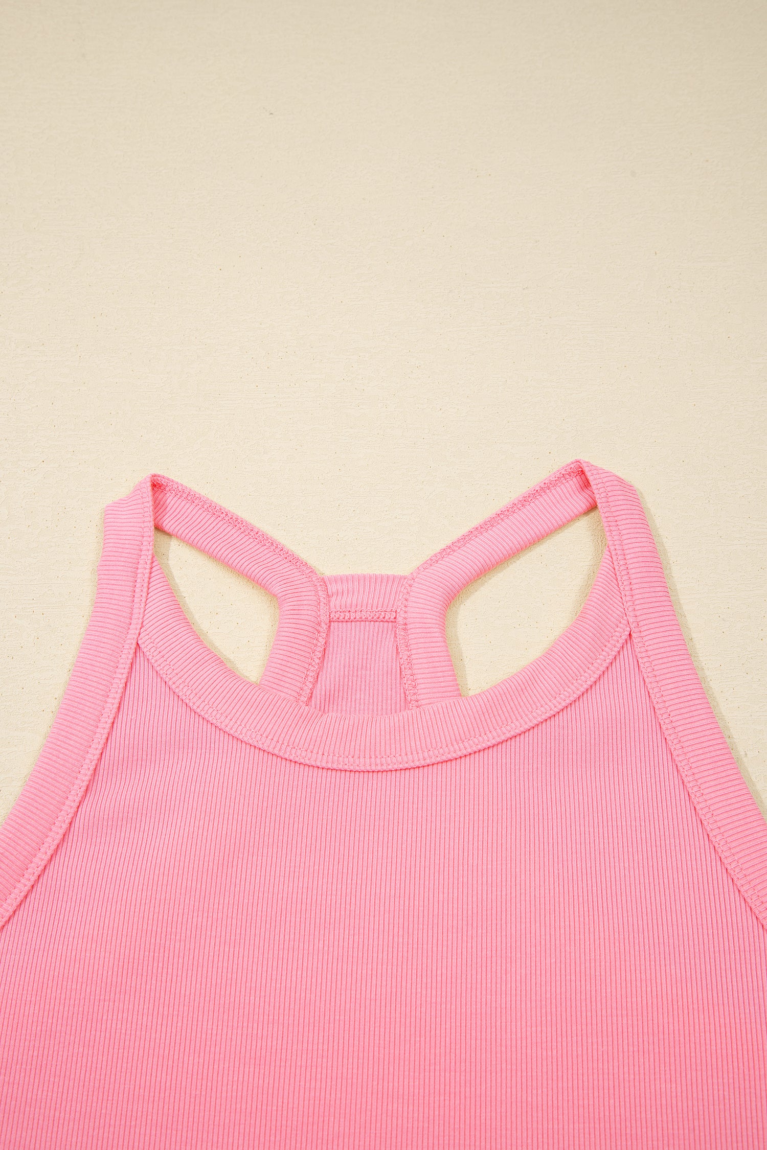 Green Slim Tank Top Elastic Waist Mini Skort 2pcs Outfit