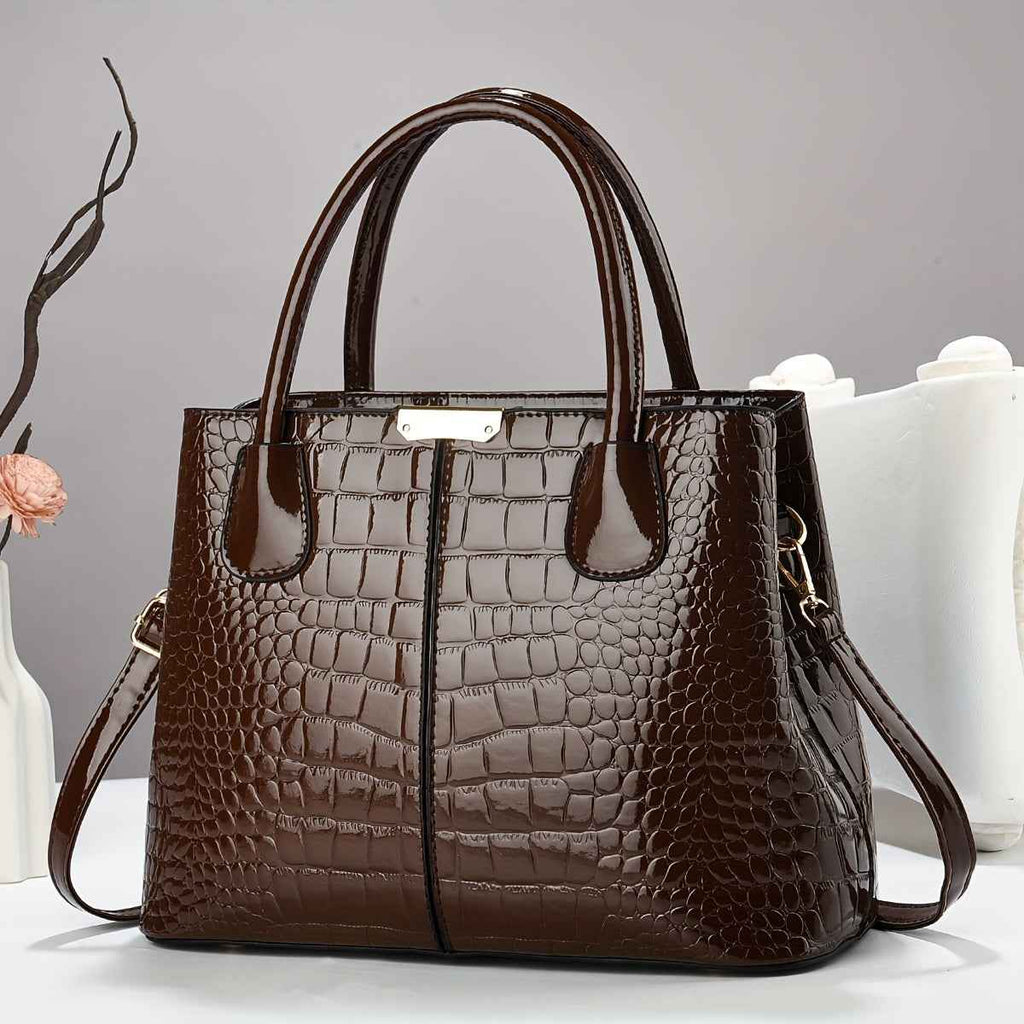 Chic Crocodile Tote Thanksgiving Gift for Her