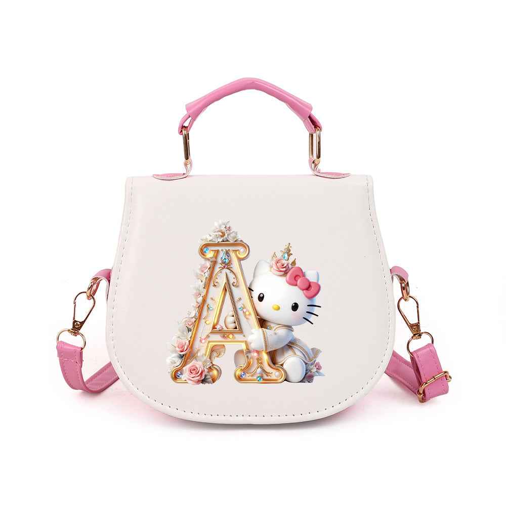 Hello Kitty 26Letter Crossbody Bag Chic AllSeason Style