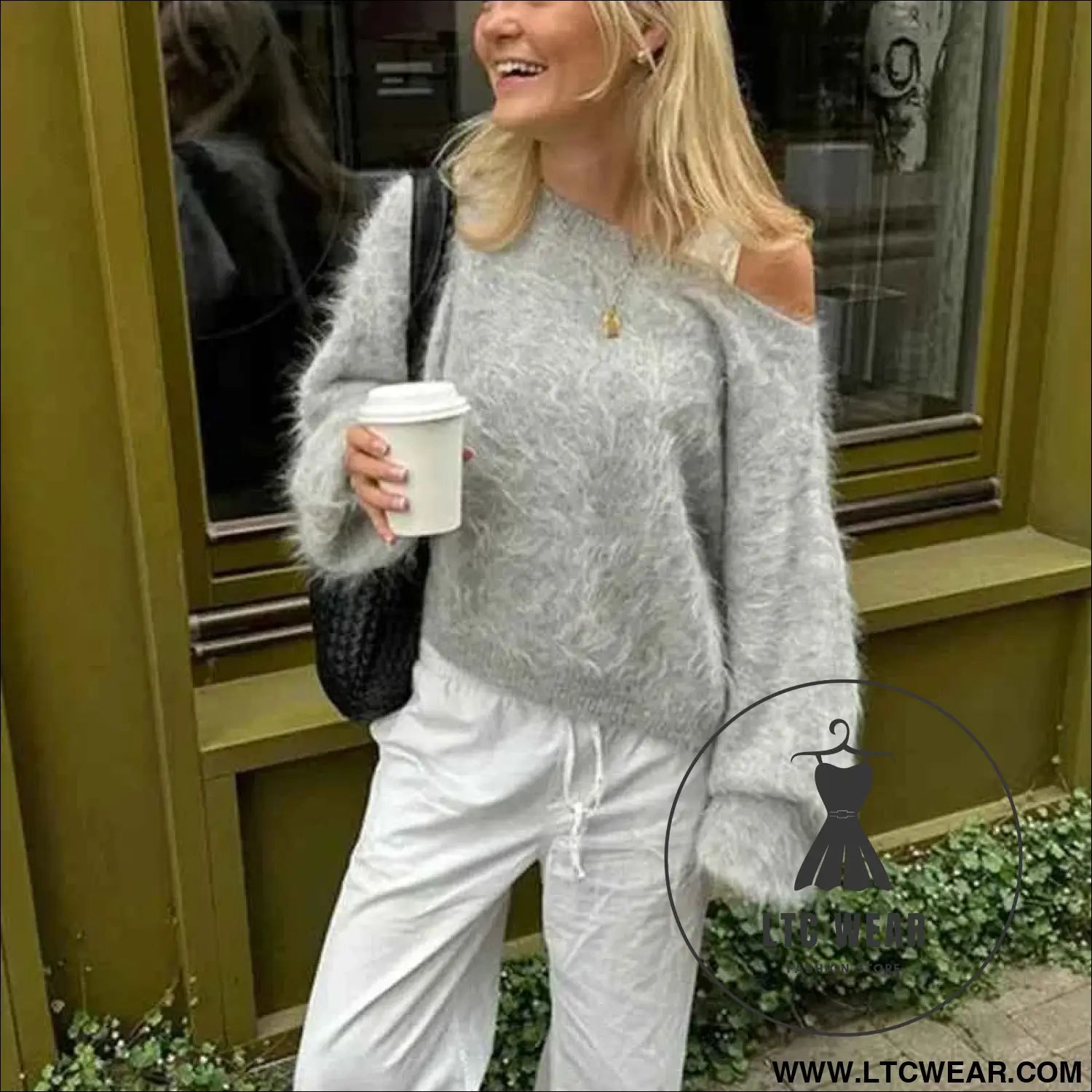 Fashion-Forward Talenza Women's Loose High Street Sweater