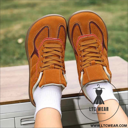 Fashionable Lightweight Wide-Toe Hiking Outdoor Sports Shoes for Couples, Casual Running Sneakers