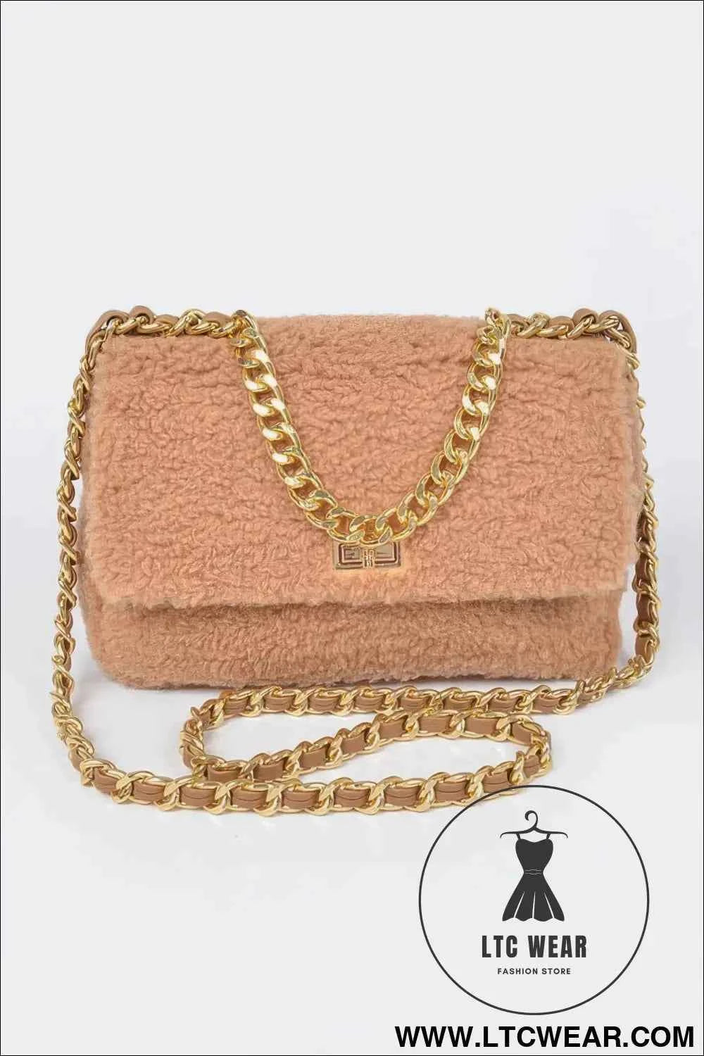 Faux Fur Shoulder Bag - Stylish and Chic Accessory for Every Occasion