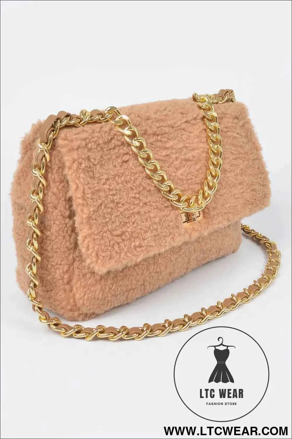 Faux Fur Shoulder Bag - Stylish and Chic Accessory for Every Occasion