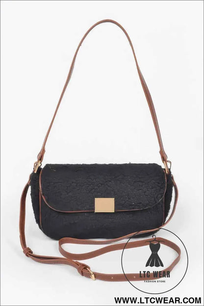 Faux Fur Shoulder Bag