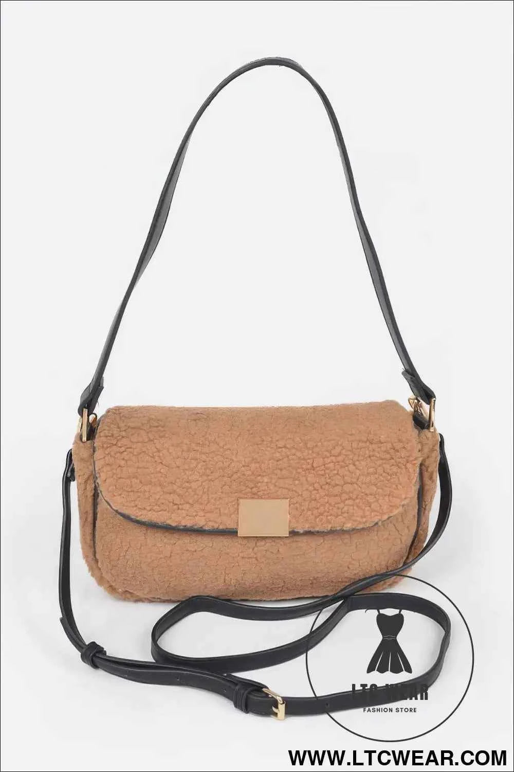 Faux Fur Shoulder Bag