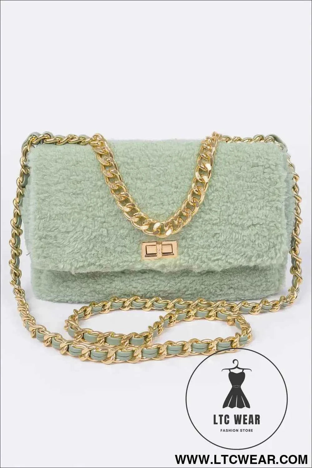 Faux Fur Shoulder Bag - Stylish and Chic Accessory for Every Occasion