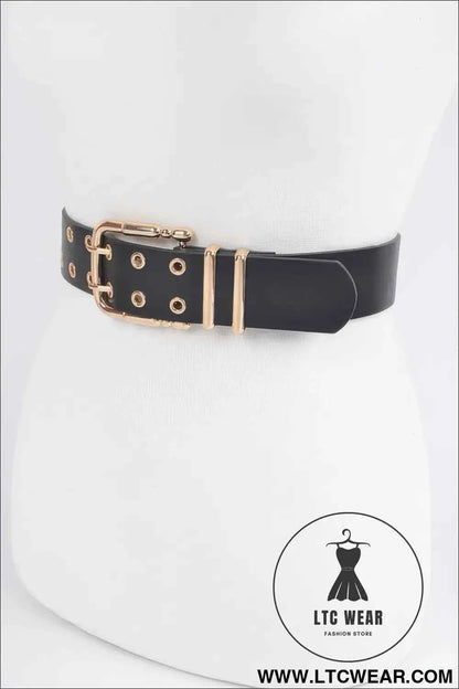 Faux Leather Belt for Stylish Comfort and Versatile Fashion