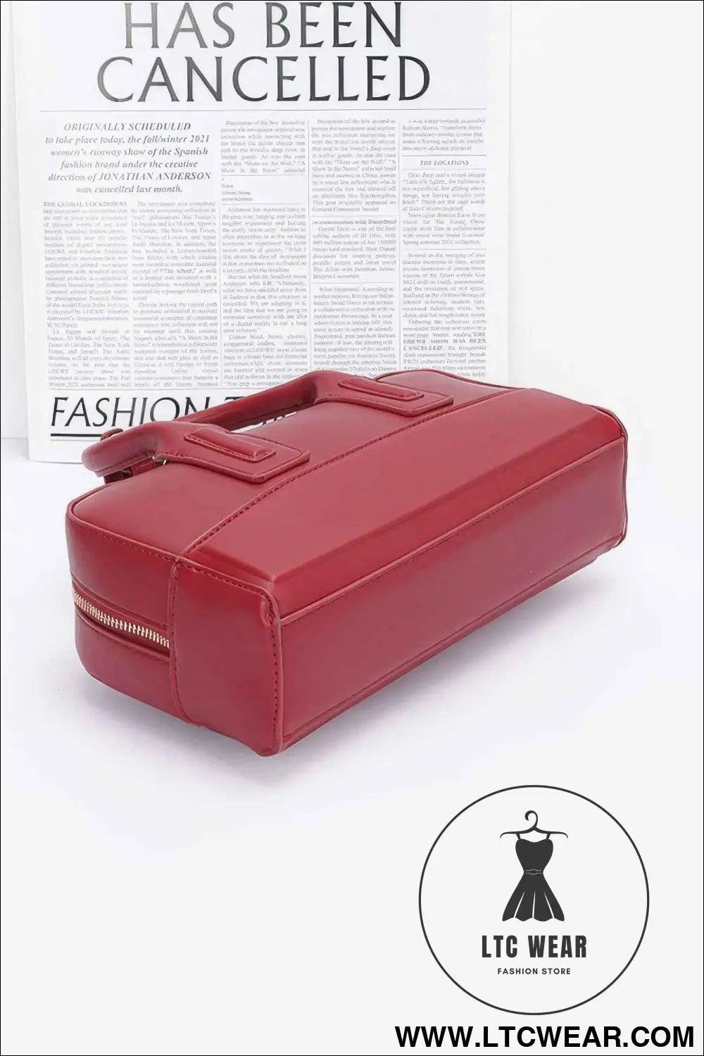 Faux Leather Handbag