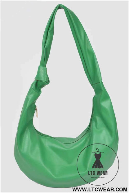 Faux Leather Hobo Bag - Stylish and Versatile Handbag for Every Occasion