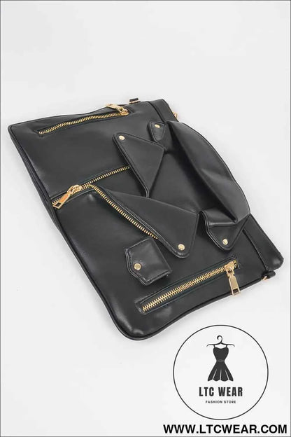 Faux Leather Novelty Bag