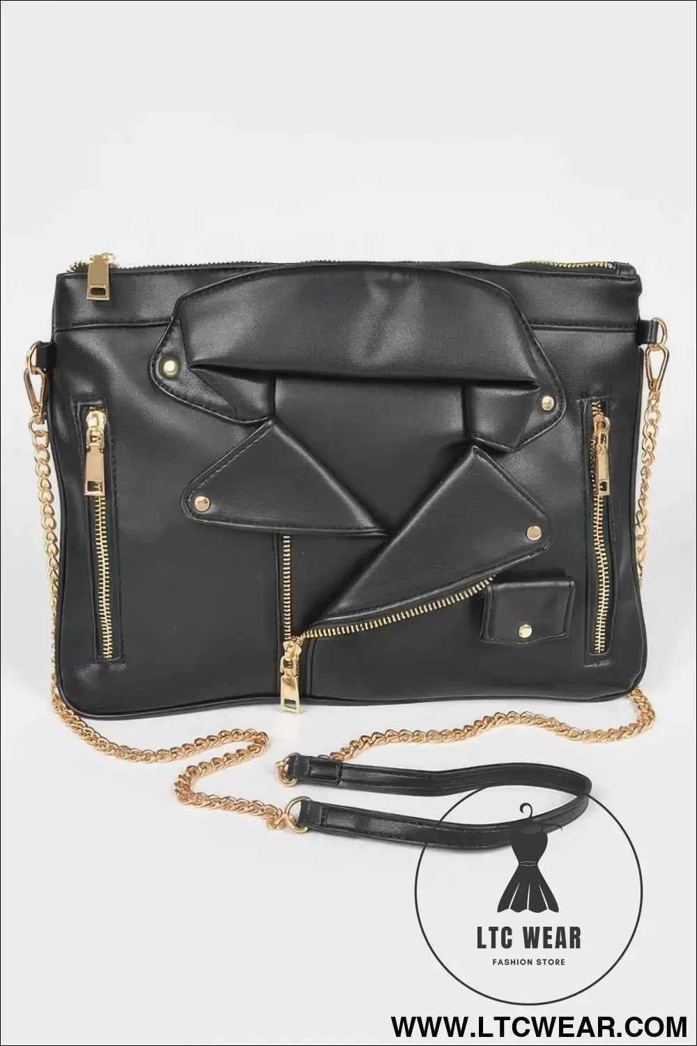 Faux Leather Novelty Bag