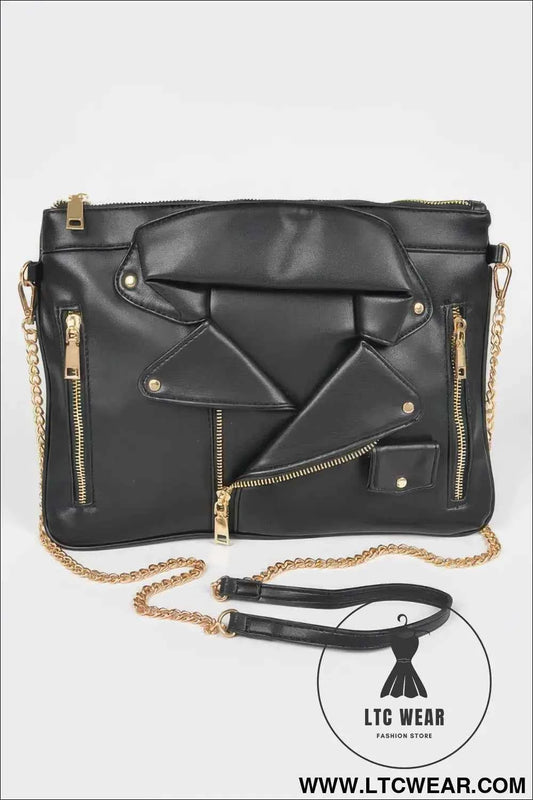 Faux Leather Novelty Bag
