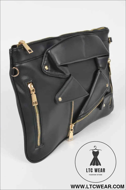 Faux Leather Novelty Bag