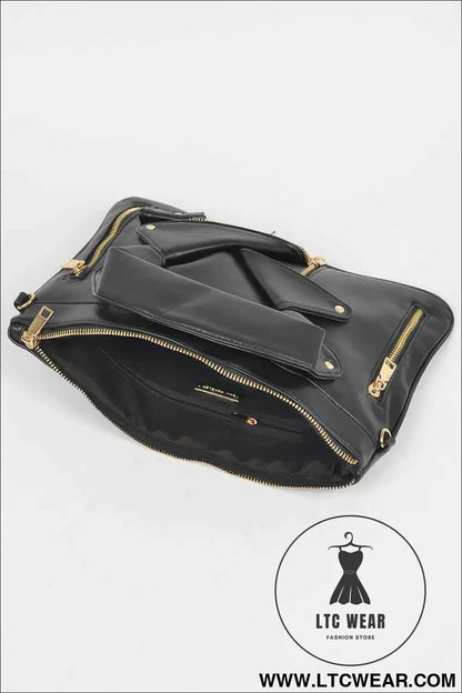 Faux Leather Novelty Bag
