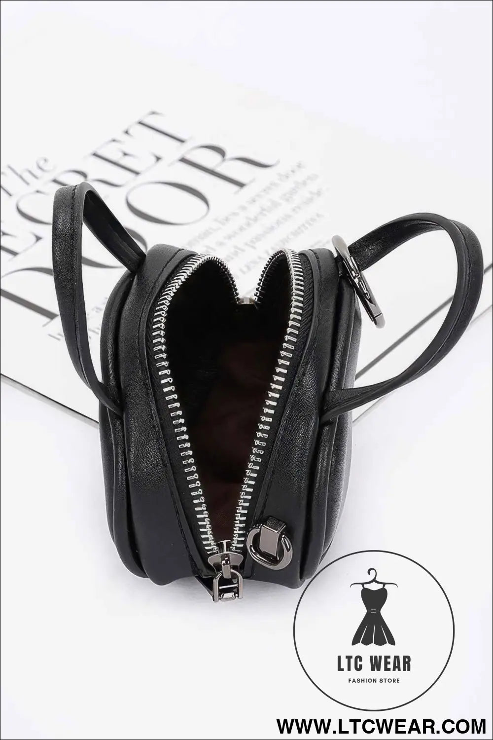 Faux Leather Sport Bag