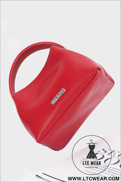 Faux Leather Tote Bag