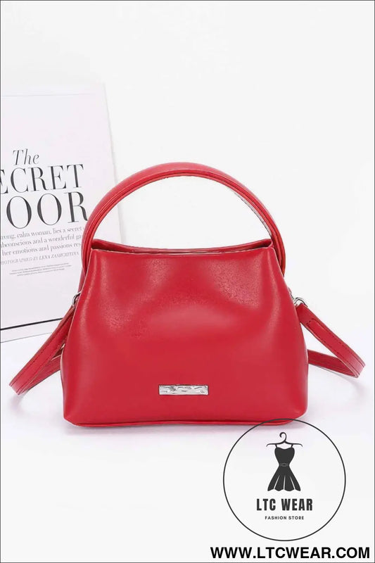 Faux Leather Tote Bag