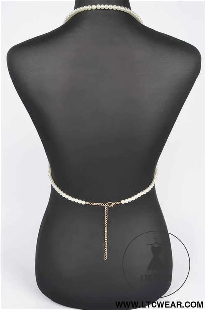 Faux Pearl Harness