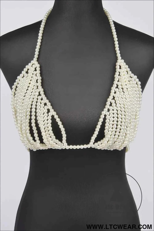 Faux Pearl Harness