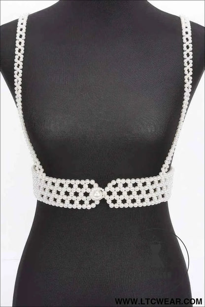 Faux Pearl Harness