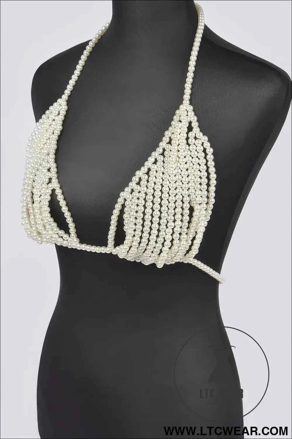 Faux Pearl Harness