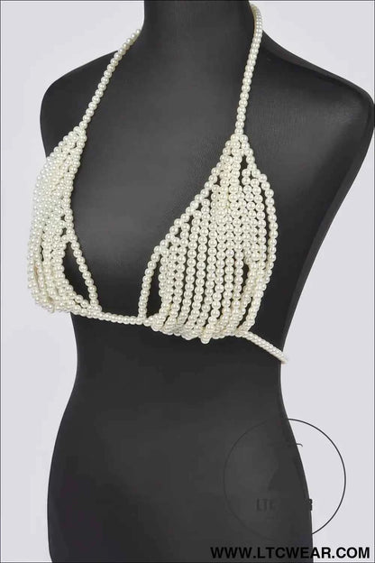 Faux Pearl Harness